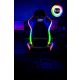 ePlayGame Gejmerska LED Svetleća RGB stolica sa daljinskim HC-2792 ,crna - HC-2792