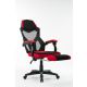 ePlayGame Gejmerska stolica HC-6H01 crno crvena - HC-6H01