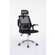 eHomeOffice Kancelarijska stolica do 120 kg - crna - HC-915