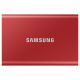 SAMSUNG Portable T7 2TB crveni eksterni SSD MU-PC2T0R - HDD03611