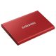 SAMSUNG Portable T7 2TB crveni eksterni SSD MU-PC2T0R - HDD03611