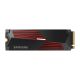 SAMSUNG SSD 4TB M.2 NVMe MZ-V9P4T0CW 990 Pro Series Heatsink - HDD03979