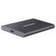 SAMSUNG Eksterni SSD Portable T7 4TB MU-PC4T0T, siva - HDD04135