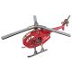 3d drvena slagalica - Crveni helikopter - 7-1