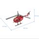 3d drvena slagalica - Crveni helikopter - 7-1