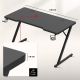 Huzaro Hero 2.5 Crni Gaming sto - 1252-1-1-1