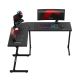 Huzaro Hero 6 Crni Ugaoni Gaming sto - 1759-1