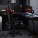 Huzaro Hero 6 Crni Ugaoni Gaming sto - 1759-1