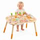 Dečiji aktivni sto KINDER HOME, Montesori igraonica 6 u 1, puno drvo - EP3265203