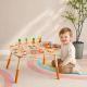 Dečiji aktivni sto KINDER HOME, Montesori igraonica 6 u 1, puno drvo - EP3265203