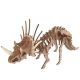 3d eko drvena puzzle - TRICERATOPS - 93-1