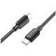 hoco. USB kabl, tip C, 60W - X96 Hyper, 60W, crni - 34832