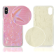 Maska za Samsung S10 Plus/ G975 Hologram 3D Star roze - 035796
