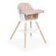 ECO TOYS Hranilica za bebe 2u1, bež - HC508 BEIGE