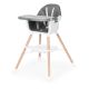 ECO TOYS Hranilica za bebe 2u1, siva - HC508 GREY