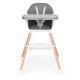 ECO TOYS Hranilica za bebe 2u1, siva - HC508 GREY