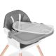 ECO TOYS Hranilica za bebe 2u1, siva - HC508 GREY