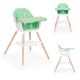 ECO TOYS Hranilica za bebe 2u1, zelena - HC508 GREEN