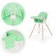 ECO TOYS Hranilica za bebe 2u1, zelena - HC508 GREEN