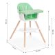 ECO TOYS Hranilica za bebe 2u1, zelena - HC508 GREEN