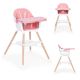 ECO TOYS Hranilica za bebe 2u1, pink - HC508 PINK