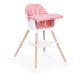 ECO TOYS Hranilica za bebe 2u1, pink - HC508 PINK