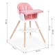 ECO TOYS Hranilica za bebe 2u1, pink - HC508 PINK