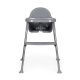 ECO TOYS Hranilica za bebe 2u1, siva - HC-135 GRAY