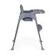 ECO TOYS Hranilica za bebe 2u1, siva - HC-135 GRAY