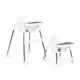 ECO TOYS Hranilica za bebe 2u1, bela - HC-135 WHITE
