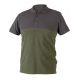 HOGERT Majica polo Urft zeleno/siva - majica-polo-zeleno-s
