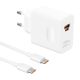 HUAWEI Punjač A061 66W sa kablom, bela - EP2686910