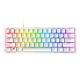 RAZER Gejmerska tastatura Huntsman Mini Mercury Edition 60% Opto-Gaming (Clicky Purple Switch) - 040035