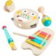 FISHER PRICE drveni muzički set 6kom 578442 - HXT90
