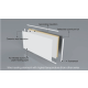 KMB HEAT solutions IC panel HH 800W plafonski sa LED osvetljenjem i termostatom - 774KlimaBG