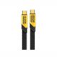 Kabl WEKOME WDC-192 USB-C 1m Flat Yellow/Black 100W - EP2941152
