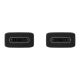 SAMSUNG Kabl USB-C na USB-C, 1m, 5A, crna - EP-DN975-BBE