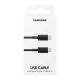 SAMSUNG Kabl USB-C na USB-C, 1m, 5A, crna - EP-DN975-BBE