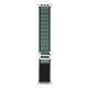 Narukvica Moye Smart Watch Alpine Loop Strap 44/45/49mm Black With Green - 055040