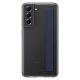 SAMSUNG Silikonska maska za Galaxy S21 FE strap, crna - EF-XG990-CBE