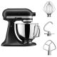 KITCHENAID Mikser sa posudom 4.8L Artisan (black matte) KA5KSM125EBM - KA5KSM125EBM