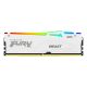 KINGSTON DIMM DDR5 32GB (2x16GB kit) 6000MT/s KF560C30BWEAK2-32 FURY Beast RGB White EXPO - MEM02660