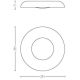 PHILIPS Plafonjera STILL HUE, crna - 18182-1