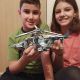 3d drvena slagalica - Helikopter - plava ajkula - 13-1-1