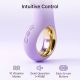 Premium zeka vibrator sa zlatnim prstenom CRNI - EP3175491
