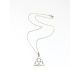 ROD - Ogrlica od sterling srebra TRIKETRA - ROD000051