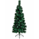 MKS Novogodišnja jelka 120 cm J2 Borić – zeleno-bela, 100 grana - EP3276597
