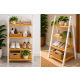 MKS Drvena polica 4 nivoa 46×25×110 cm - EP3276516