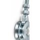 MKS Dupli točkić za viseća klizna vrata 40 mm - EP3315134