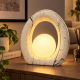 MKS Dekorativna stona lampa sa LED kuglom  – bela - EP3315026